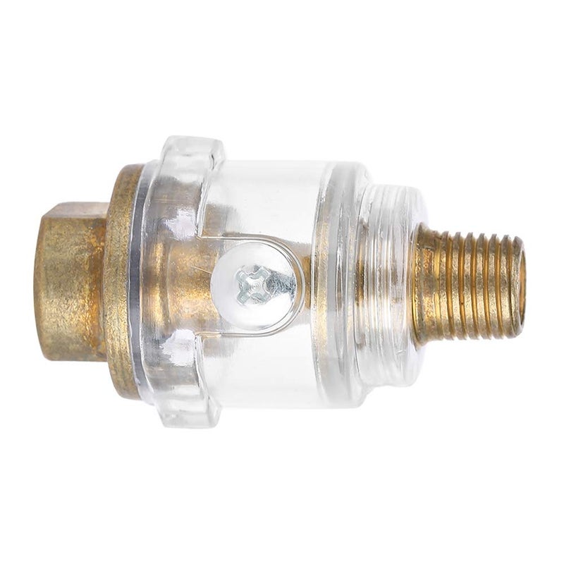 Dweekiy Air Tool Oiler Lubricator 1/4" Mini In Line for Automatic Compressor Pipe Lubrication - Image 4